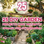 25 DIY Garden Projects That Instantly Upgrade Your Outdoor Space