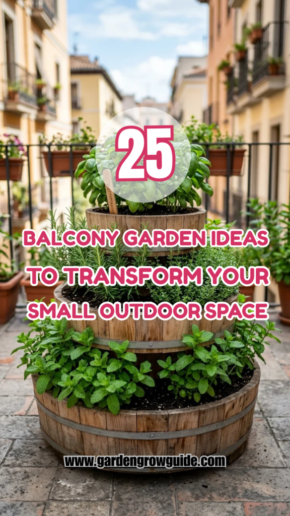 25 Balcony Garden Ideas to Transform Your Small Outdoor Space