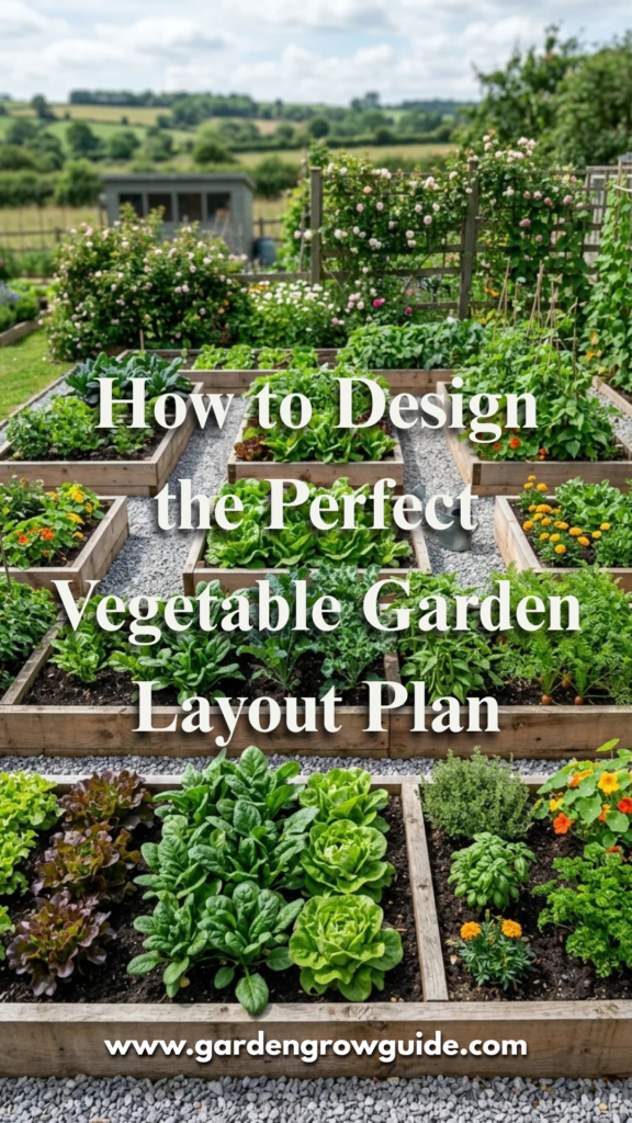 How to Design the Perfect Vegetable Garden Layout Plan