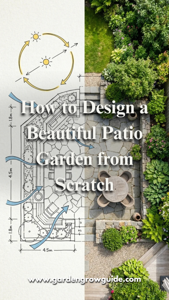 How to Design a Beautiful Patio Garden from Scratch