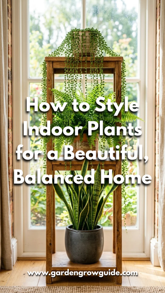 How to Style Indoor Plants for a Beautiful, Balanced Home