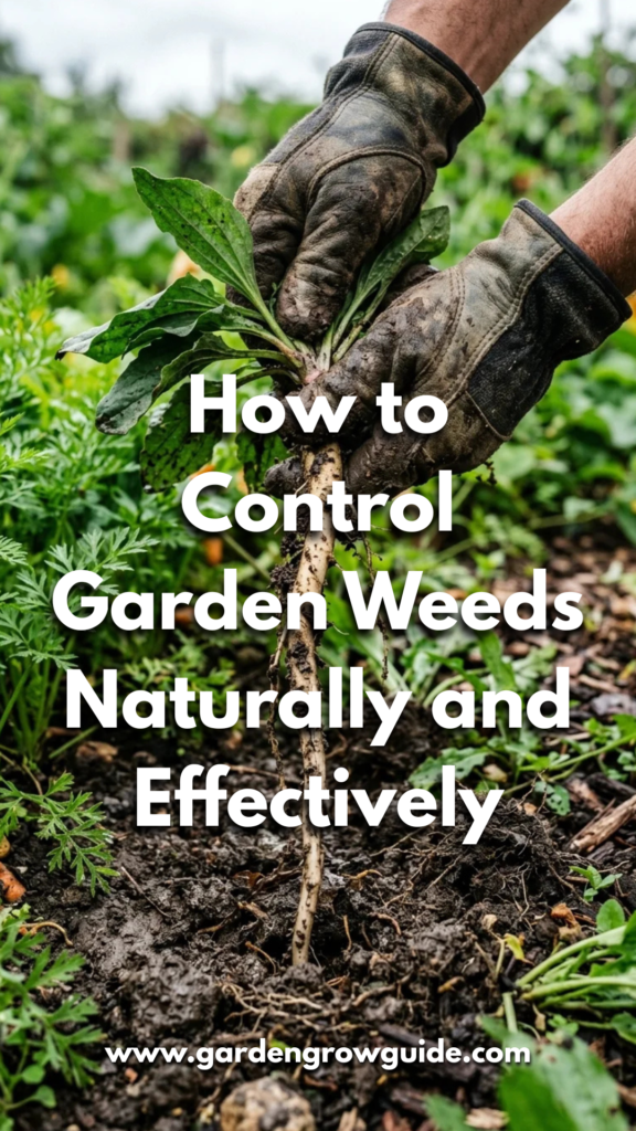 How to Control Garden Weeds Naturally and Effectively