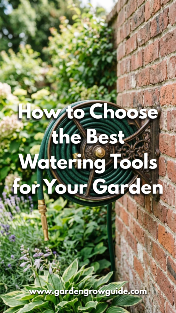 How to Choose the Best Watering Tools for Your Garden