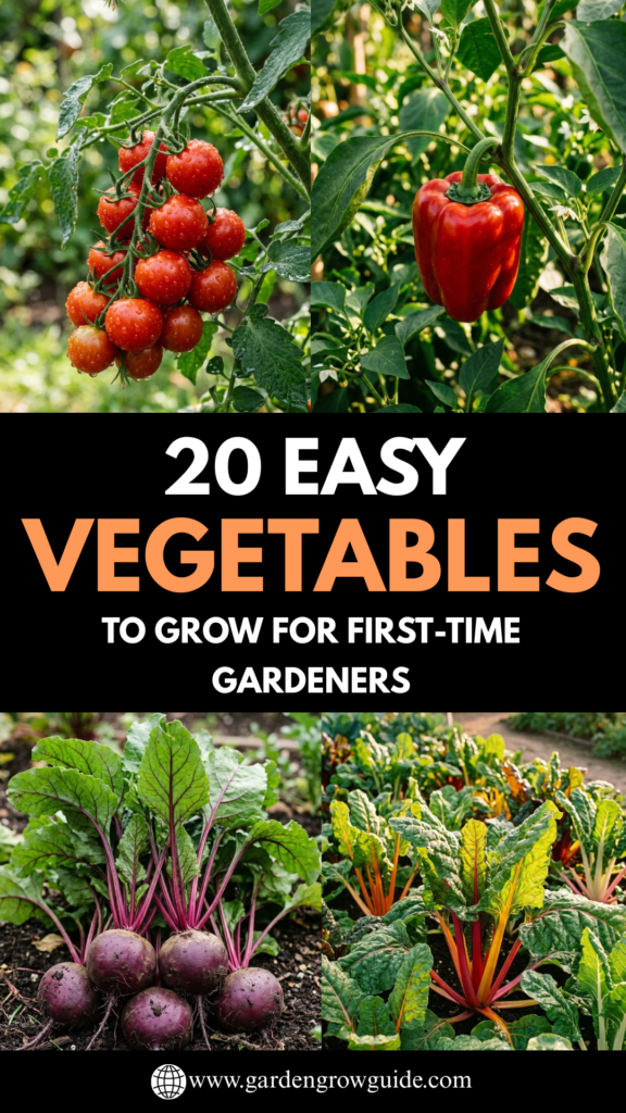 20 Easy Vegetables to Grow for First-Time Gardeners