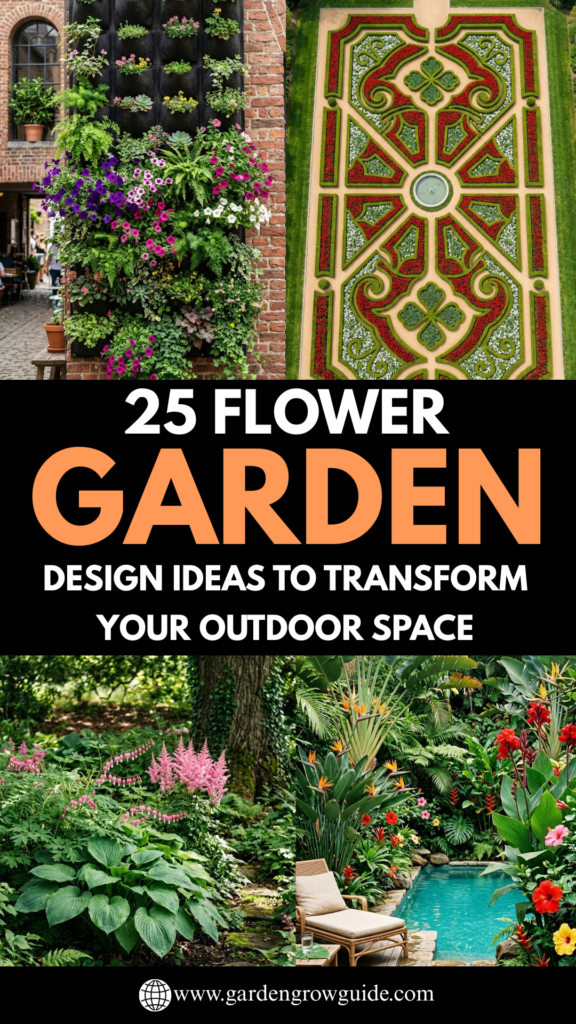 25 Flower Garden Design Ideas to Transform Your Outdoor Space