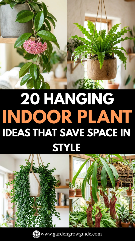 20 Hanging Indoor Plant Ideas That Save Space in Style
