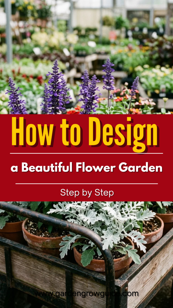 How to Design a Beautiful Flower Garden Step by Step