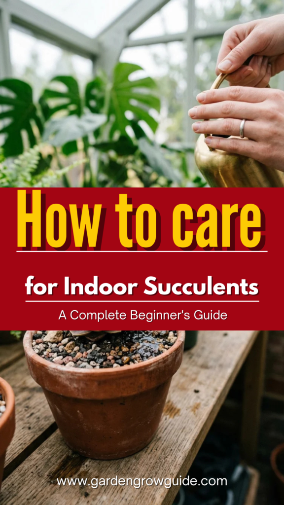 How to Care for Indoor Succulents: A Complete Beginner’s Guide