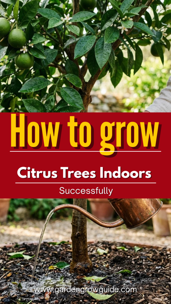 How to Grow Citrus Trees Indoors Successfully
