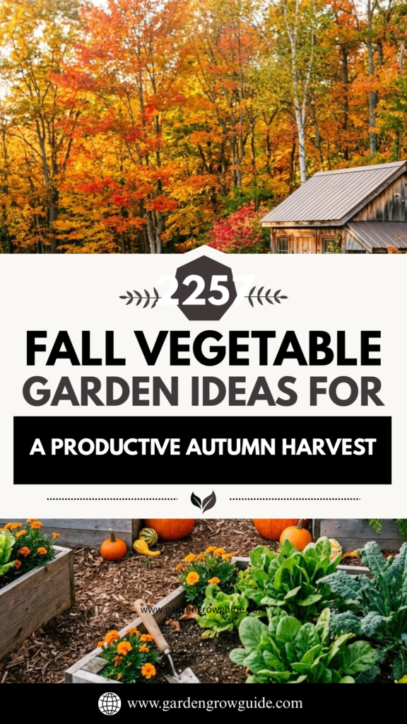 25 Fall Vegetable Garden Ideas for a Productive Autumn Harvest