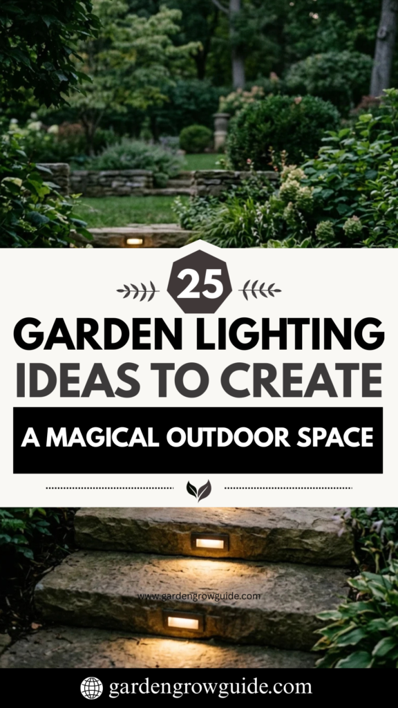 25 Garden Lighting Ideas to Create a Magical Outdoor Space