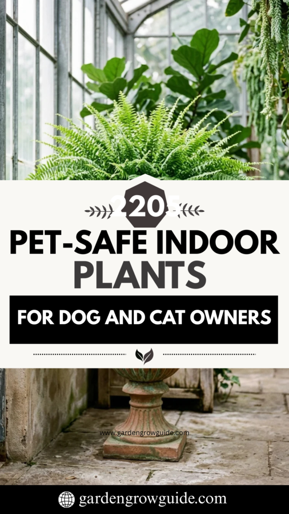 20 Pet-Safe Indoor Plants for Dog and Cat Owners