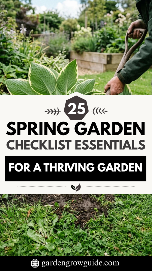 25 Spring Garden Checklist Essentials for a Thriving Garden