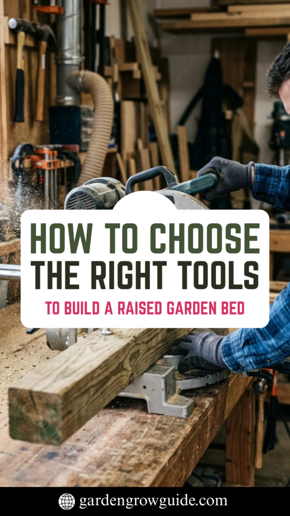 How to Choose the Right Tools to Build a Raised Garden Bed