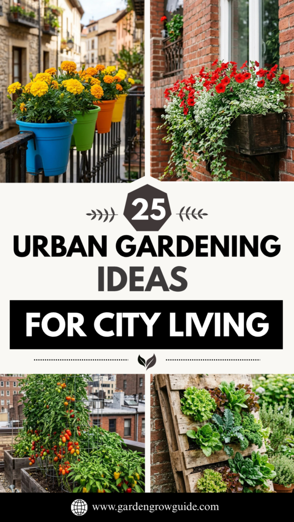 25 Urban Gardening Ideas for City Living