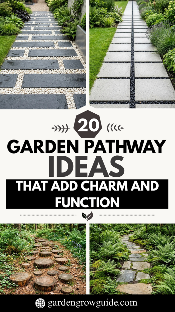 20 Garden Pathway Ideas That Add Charm and Function