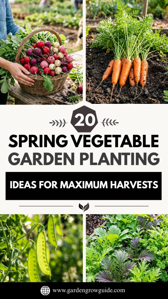 20 Spring Vegetable Garden Planting Ideas for Maximum Harvests