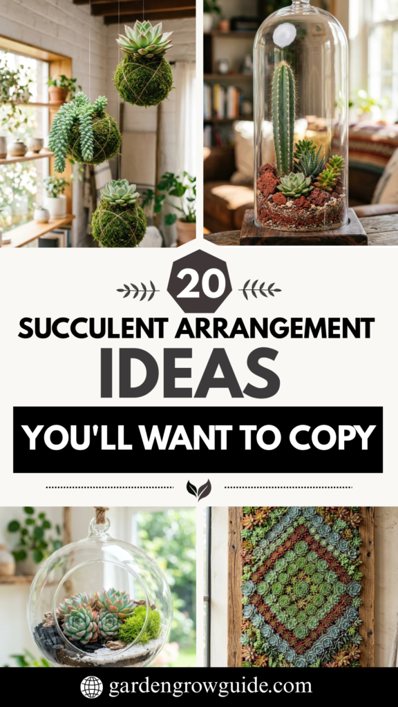 20 Succulent Arrangement Ideas You’ll Want to Copy