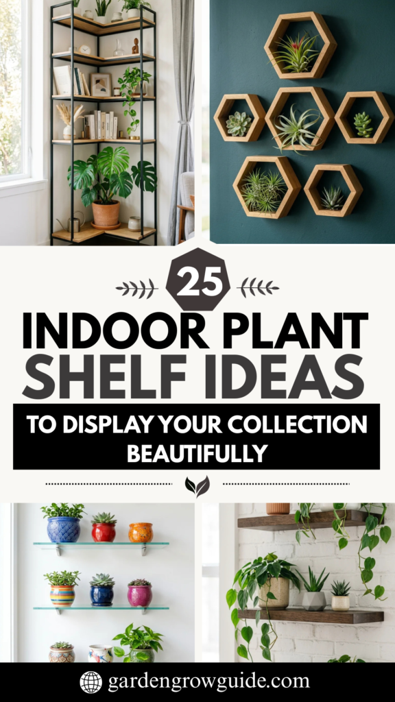 25 Indoor Plant Shelf Ideas to Display Your Collection Beautifully