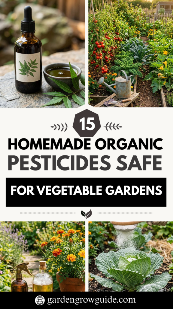 15 Homemade Organic Pesticides Safe for Vegetable Gardens