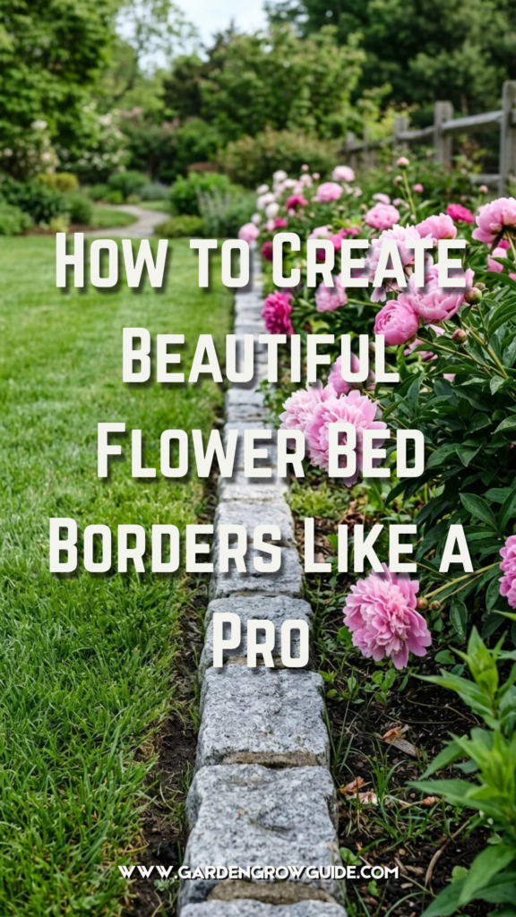How to Create Beautiful Flower Bed Borders Like a Pro