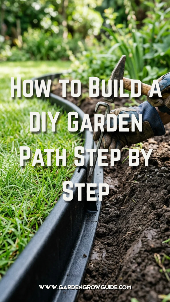 How to Build a DIY Garden Path Step by Step