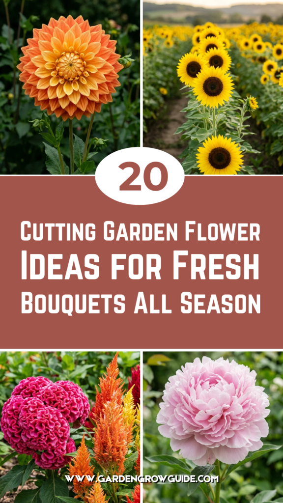 20 Cutting Garden Flower Ideas for Fresh Bouquets All Season
