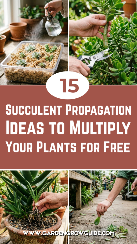 15 Succulent Propagation Ideas to Multiply Your Plants for Free