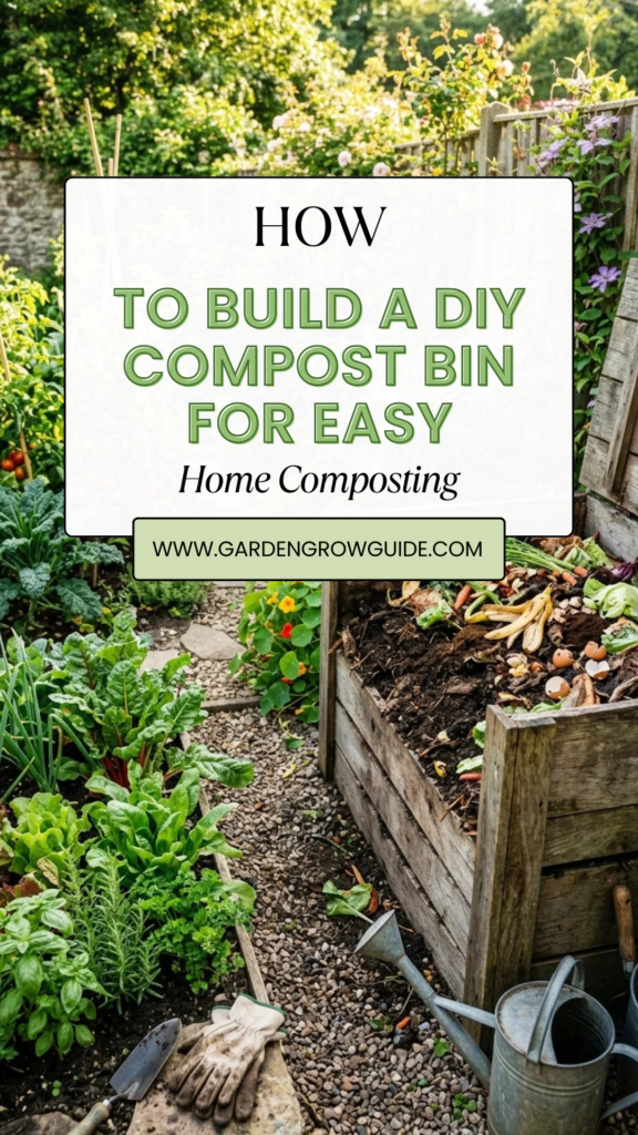 How to Build a DIY Compost Bin for Easy Home Composting