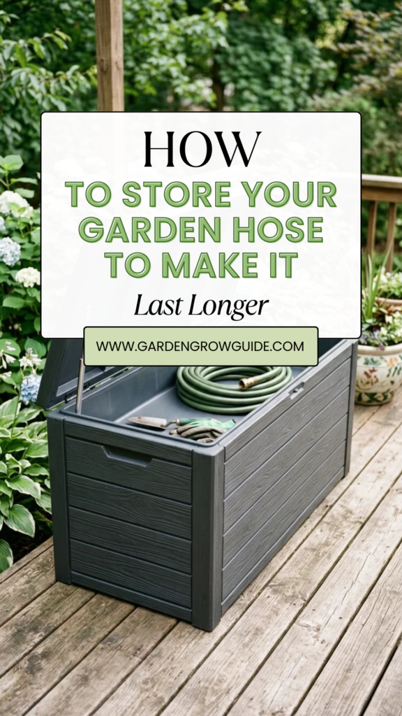How to Store Your Garden Hose to Make It Last Longer