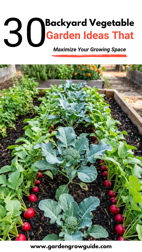 30 Backyard Vegetable Garden Ideas That Maximize Your Growing Space