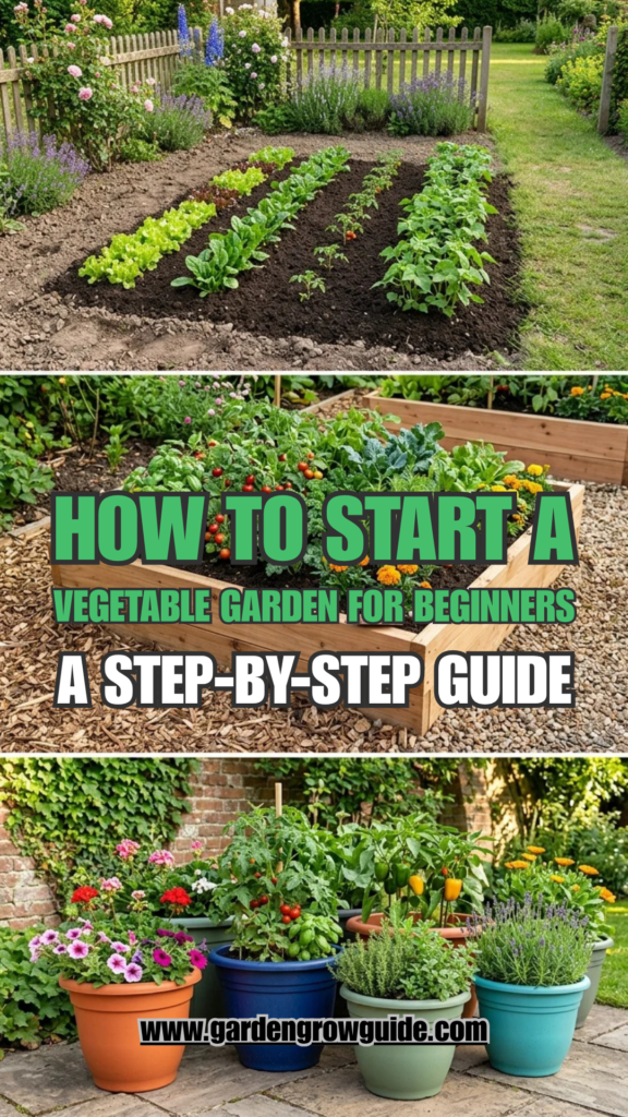 How to Start a Vegetable Garden for Beginners: A Step-by-Step Guide