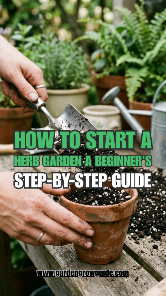 How to Start a Herb Garden: A Beginner’s Step-by-Step Guide
