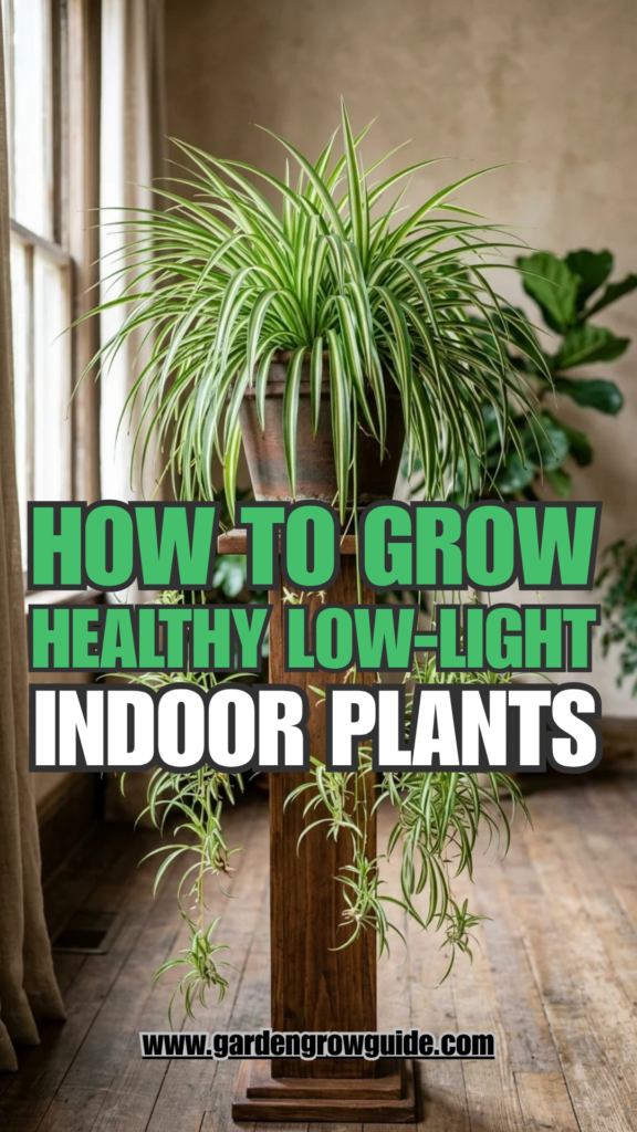 How to Grow Healthy Low-Light Indoor Plants