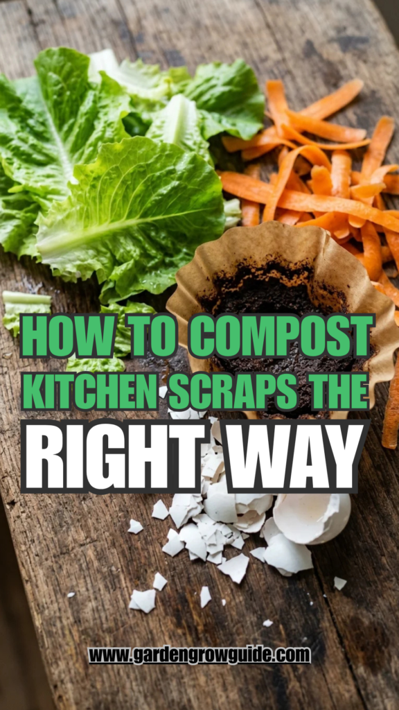 How to Compost Kitchen Scraps the Right Way