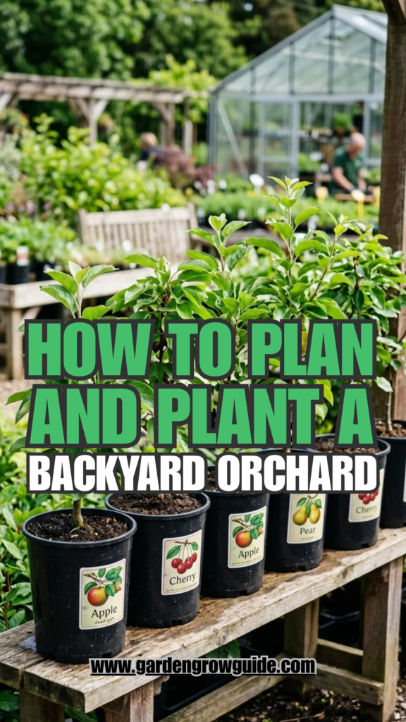 How to Plan and Plant a Backyard Orchard