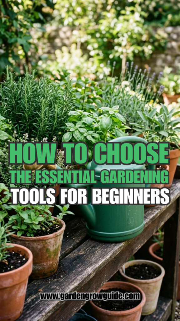 How to Choose the Essential Gardening Tools for Beginners