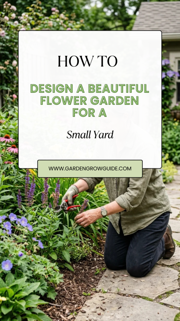 How to Design a Beautiful Flower Garden for a Small Yard