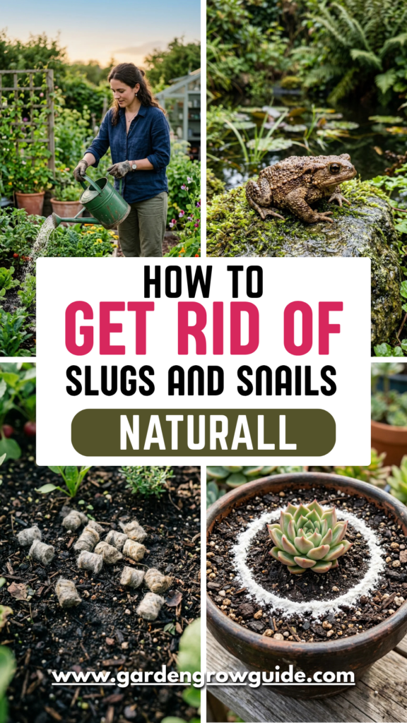 How to Get Rid of Slugs and Snails Naturally