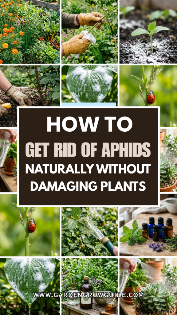 How to Get Rid of Aphids Naturally Without Damaging Plants