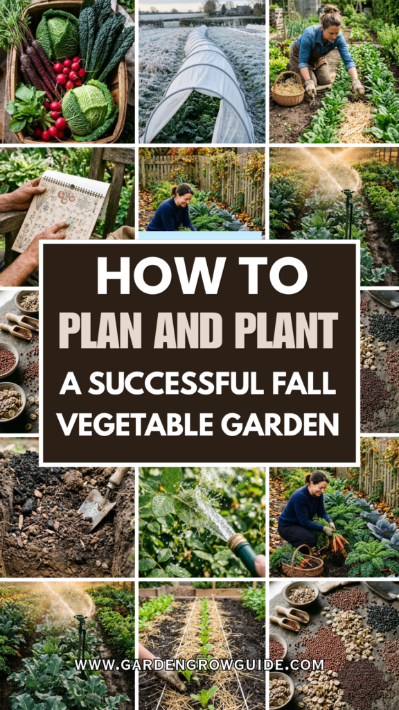 How to Plan and Plant a Successful Fall Vegetable Garden