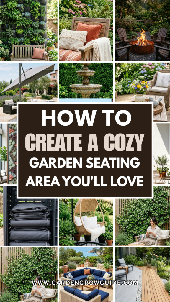 How to Create a Cozy Garden Seating Area You’ll Love