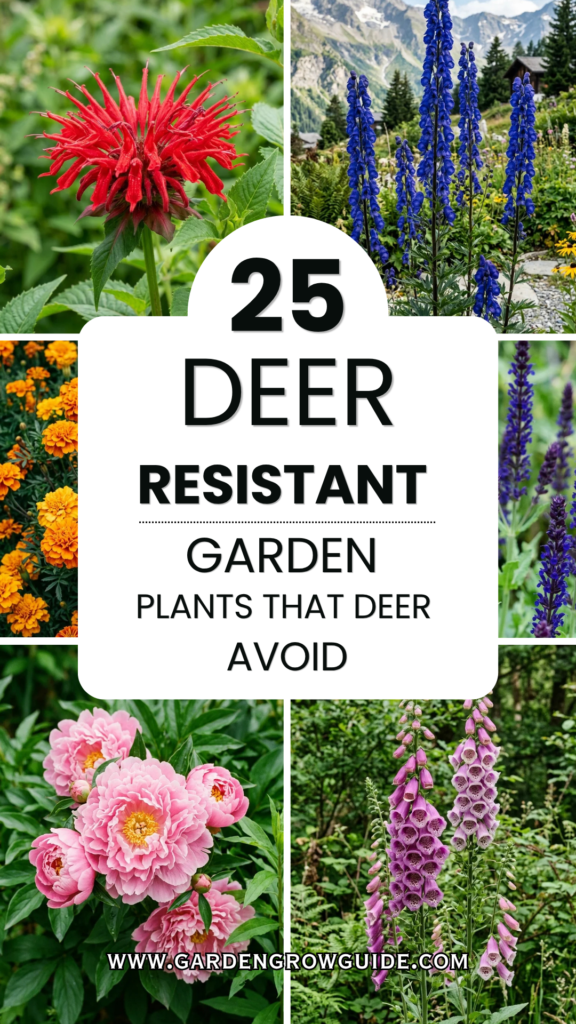 25 Deer-Resistant Garden Plants That Deer Avoid