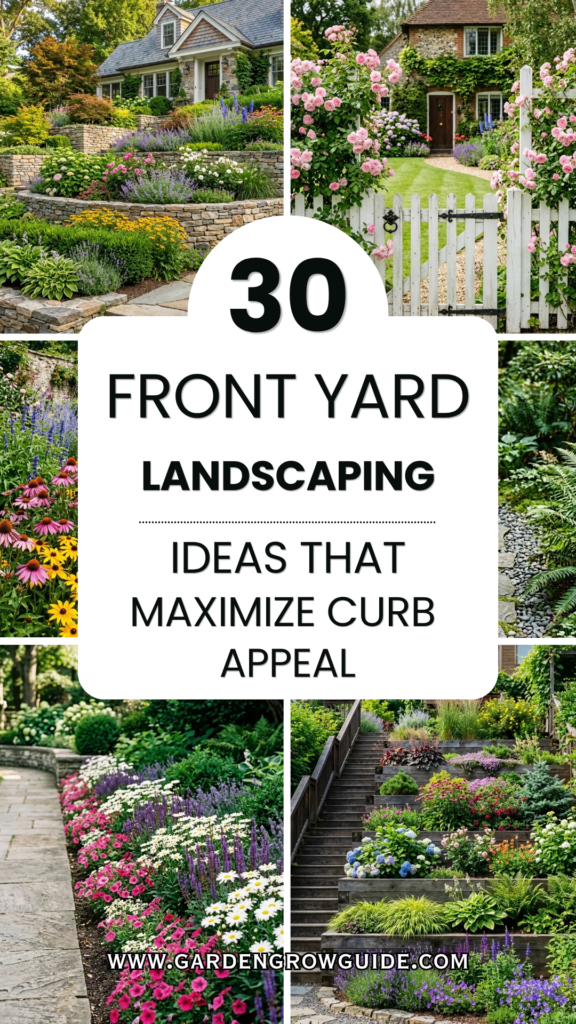 30 Front Yard Landscaping Ideas That Maximize Curb Appeal
