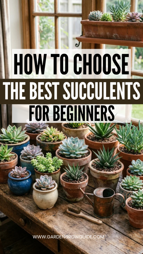 How to Choose the Best Succulents for Beginners