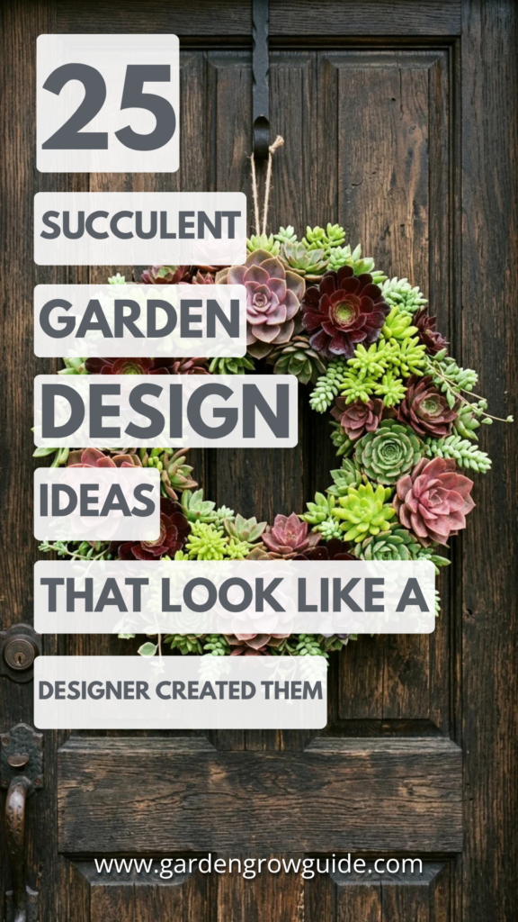 25 Succulent Garden Design Ideas That Look Like a Designer Created Them