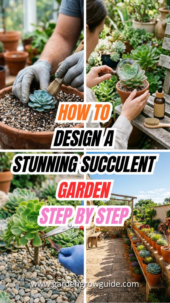 How to Design a Stunning Succulent Garden Step by Step