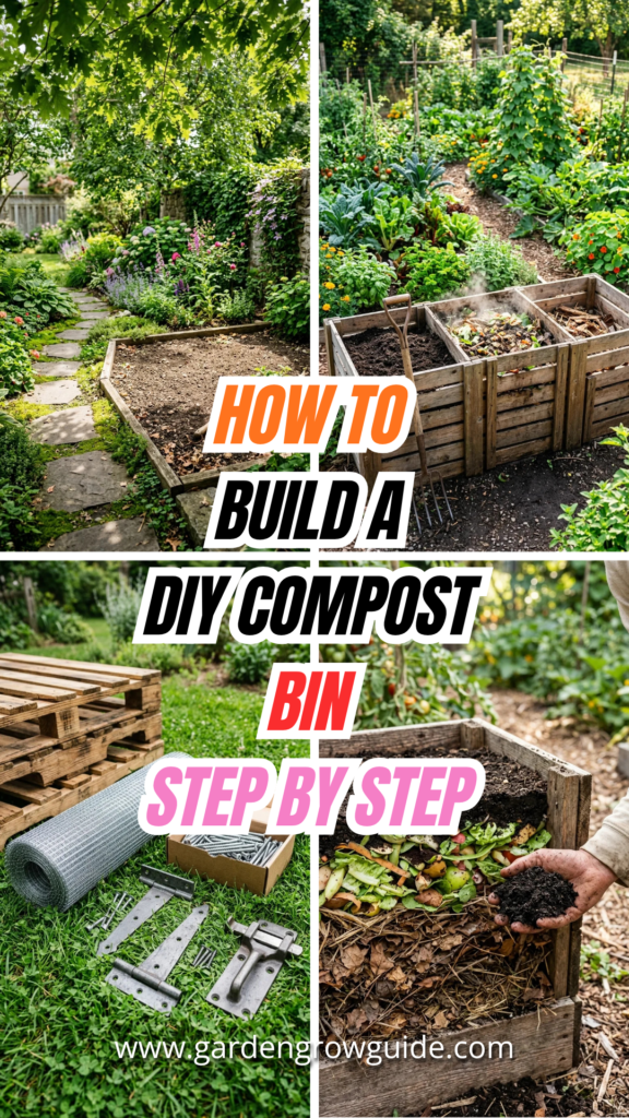 How to Build a DIY Compost Bin Step by Step