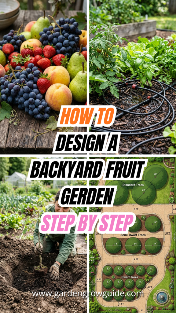 How to Design a Backyard Fruit Garden Step by Step