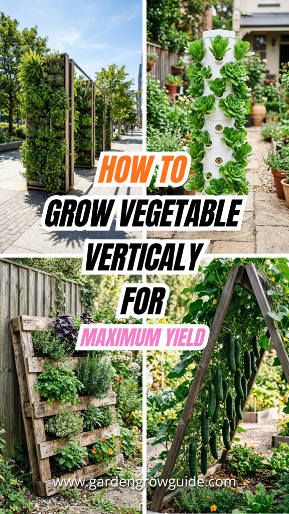 How to Grow Vegetables Vertically for Maximum Yield